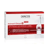 Vichy Dercos Aminexil Clinical 5 проти випадіння волосся багатофункціональної дії для жінок, 21 разова доза
