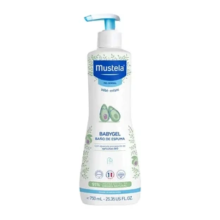 Піна для ванни Mustela Babygel 750мл