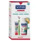 Vitis Junior PACK Паста для полоскания рта 50 мл + Зубная паста 75 мл + Зубная щетка