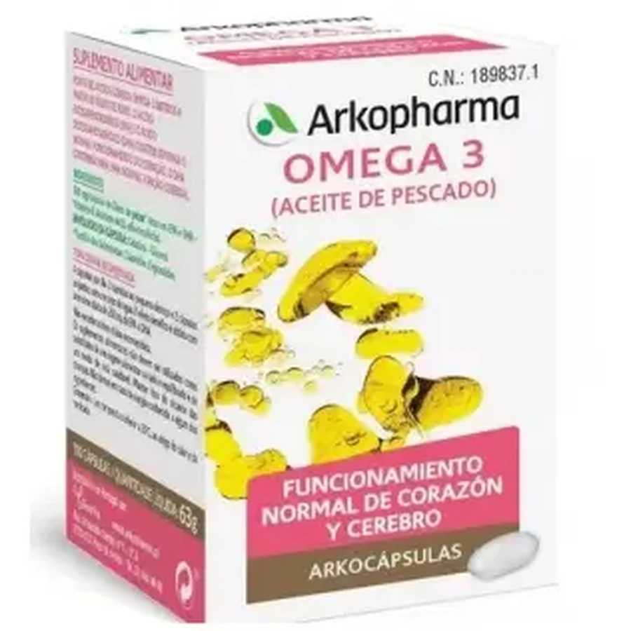 Arkocapsulas Омега 3 100 капсул: цены и характеристики