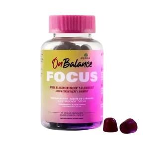 Aquilea OnBalance Focus 60 жевательных резинок со вкусом вишни
