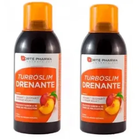 Forte Pharma DUPLO Slim Дренажный персик 2х500 мл: цены и характеристики