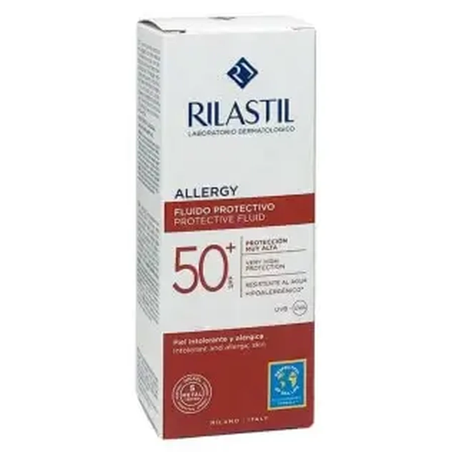 Захисний флюїд Rilastil Sun System Allergy SPF50+ 50мл: ціни та характеристики