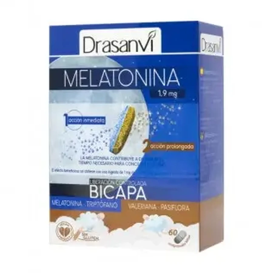 Drasanvi Melatonin Bilayer 60 таблеток: ціни та характеристики