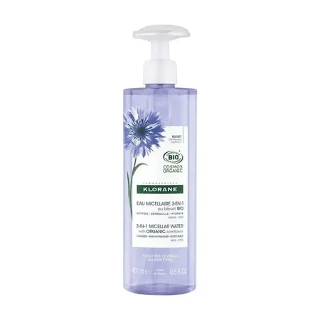 Міцелярна очищувальна вода для обличчя та очей Klorane Cleansing Milk Міцелярний дозатор, 400 мл: ціни та характеристики