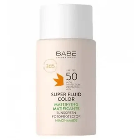 Матуючий флюїд для обличчя Babe Super Fluid SPF50 50 мл: ціни та характеристики