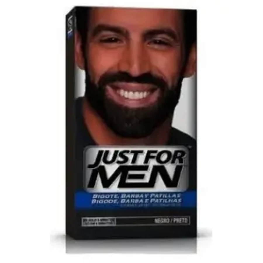 Just For Men Усы, борода и бакенбарды черный 30 мл: цены и характеристики