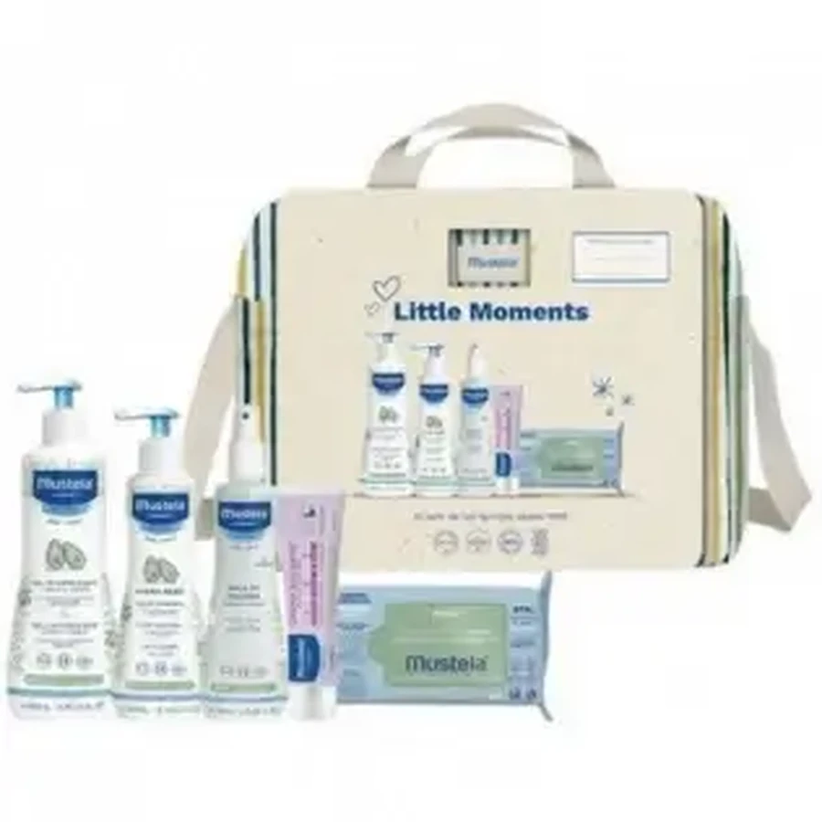Сумка для коляски Mustela Little Moments в смужку: ціни та характеристики