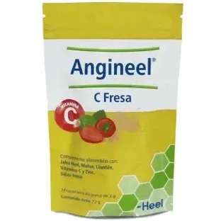 П'ята Angineel C Strawberry 24 жувальні гумки зі смаком полуниці