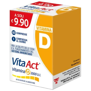 VITA ACT ВІТАМІН D 2000 У.О. 60 CPR
