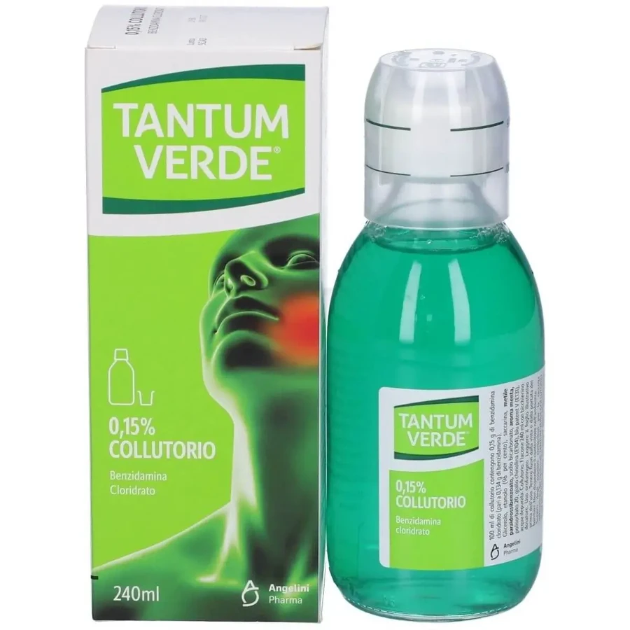 ОПОЛІСКУВАЧ ДЛЯ ПОРОЖНИНИ РОТА TANTUM VERDE 240 МЛ: ціни та характеристики