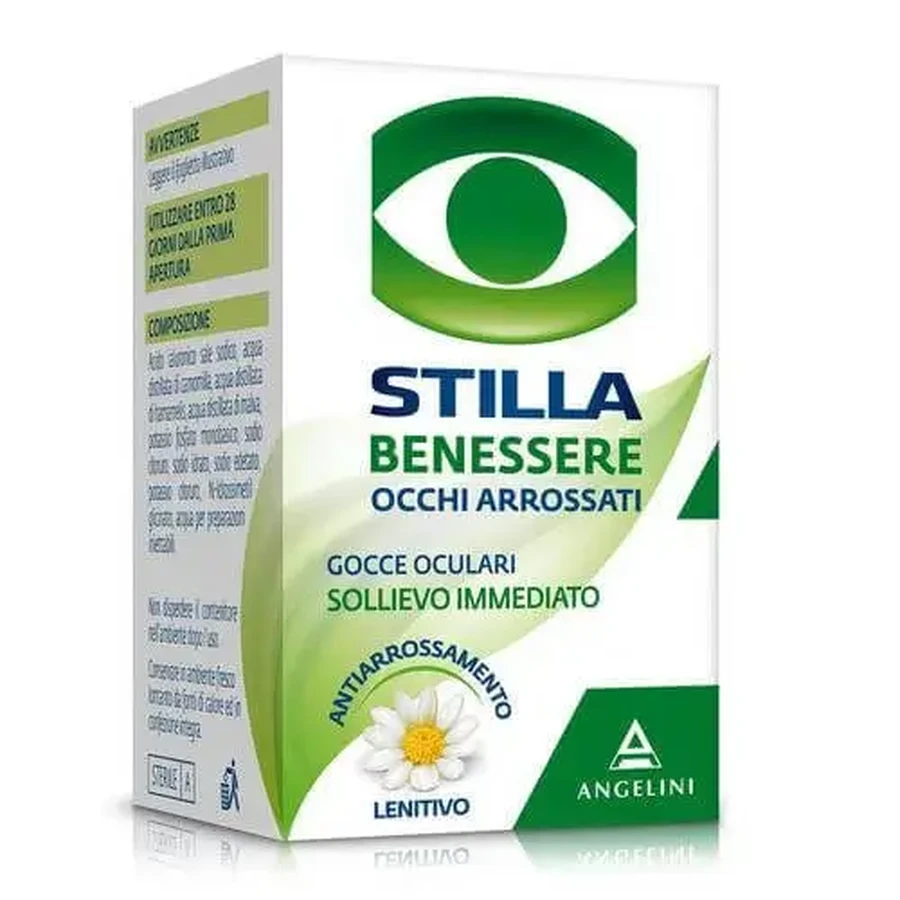 ГЛАЗНЫЕ КАПЛИ STILLA WELLNESS ПОКРАСНЕНИЕ ГЛАЗ: цены и характеристики