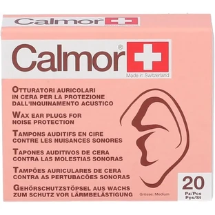 ВОСКОВЫЕ ПРОБКИ ДЛЯ ЗАЩИТЫ ОТ ШУМА CALMOR 20ШТ