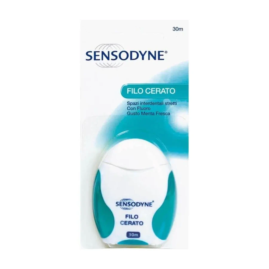 ВОЩЕНАЯ ЗУБНАЯ НИТЬ SENSODYNE 30 М: цены и характеристики