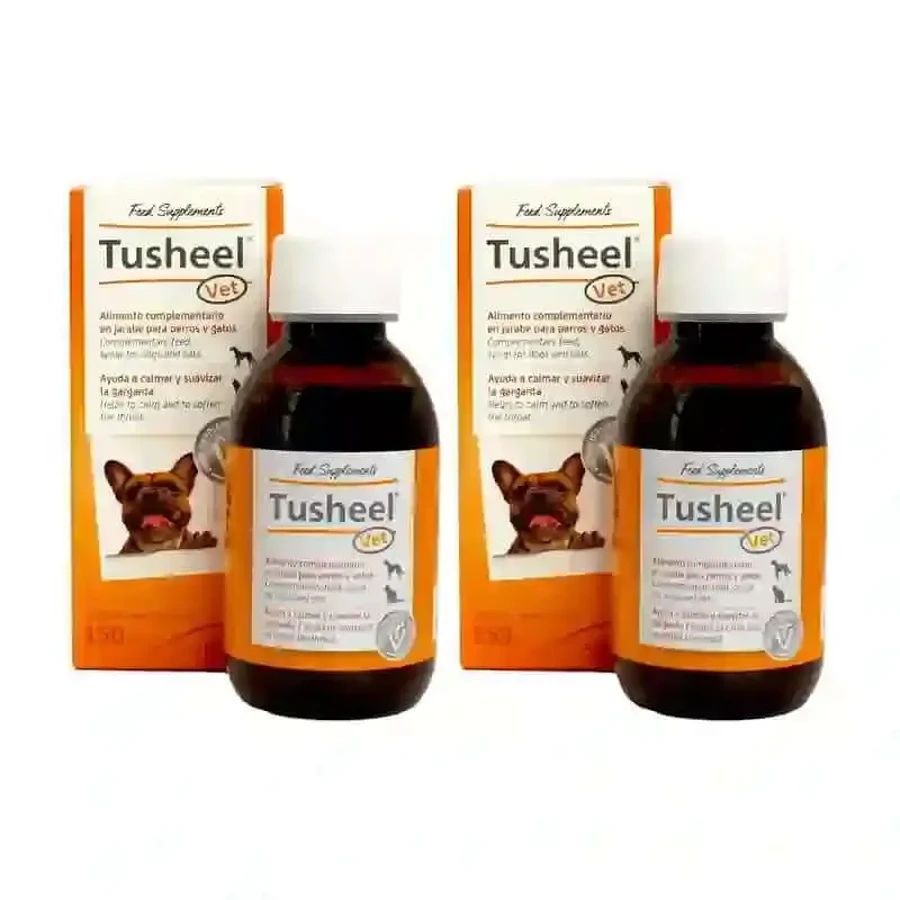 Heel Tusheel Sirop veterinar pentru tuse câini și pisici, 2X150 Ml: цены и характеристики