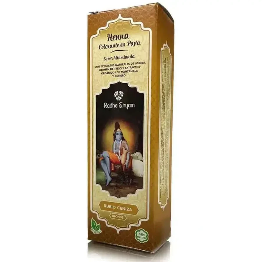 Попелястий блонд з хною Radhe Shyam, 200 мл: ціни та характеристики