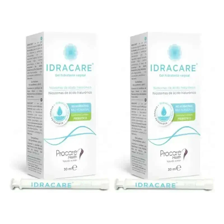 Вагінальний зволожуючий гель Idracare у флаконі 2 x 30 мл: ціни та характеристики