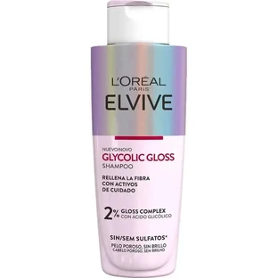 Шампунь з гліколевою кислотою L'Oréal Paris Elvive Glycolic Gloss Шампунь з гліколевою кислотою М'яке та блискуче волосся