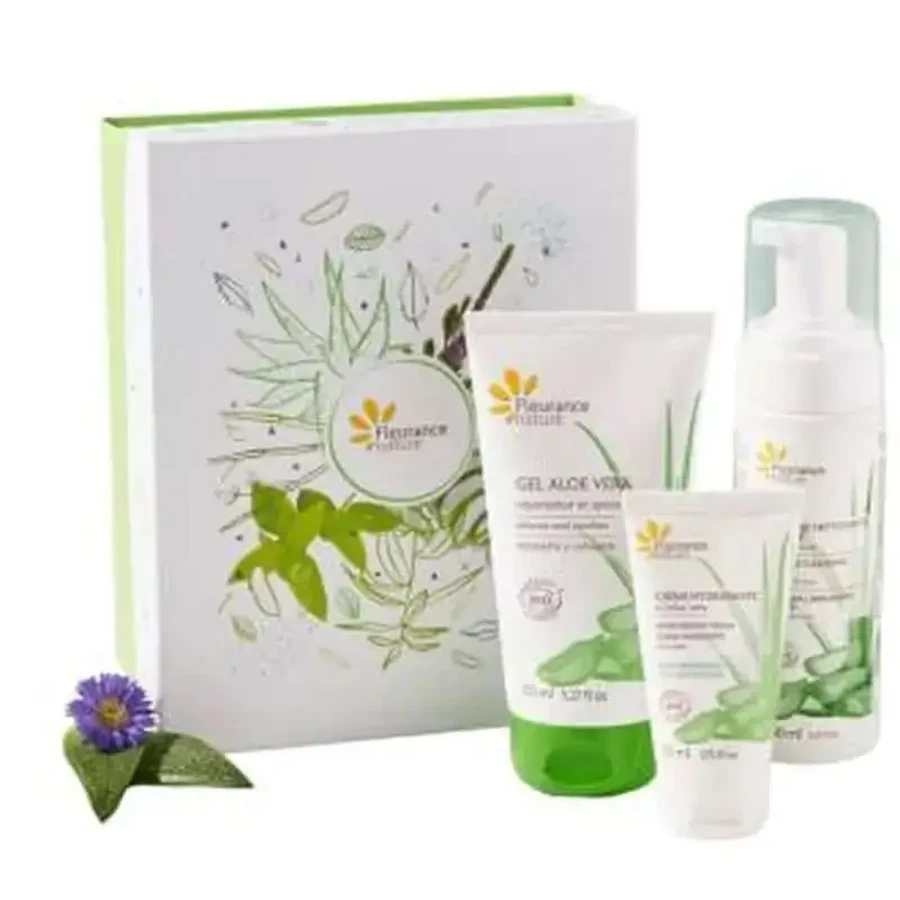 Пінка для вмивання Fleurance Nature Aloe Vera + гель алое вера + зволожуючий крем для грудей: ціни та характеристики