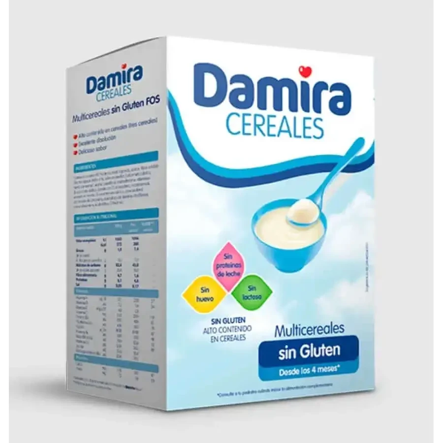 Damira Multicereale без глютена Fos, 500 г: цены и характеристики