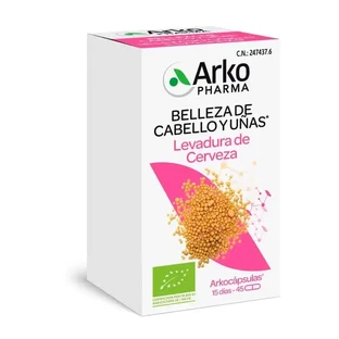 Arkopharma Arkocápsulas Organic Brewer's yeast, 45 капсул