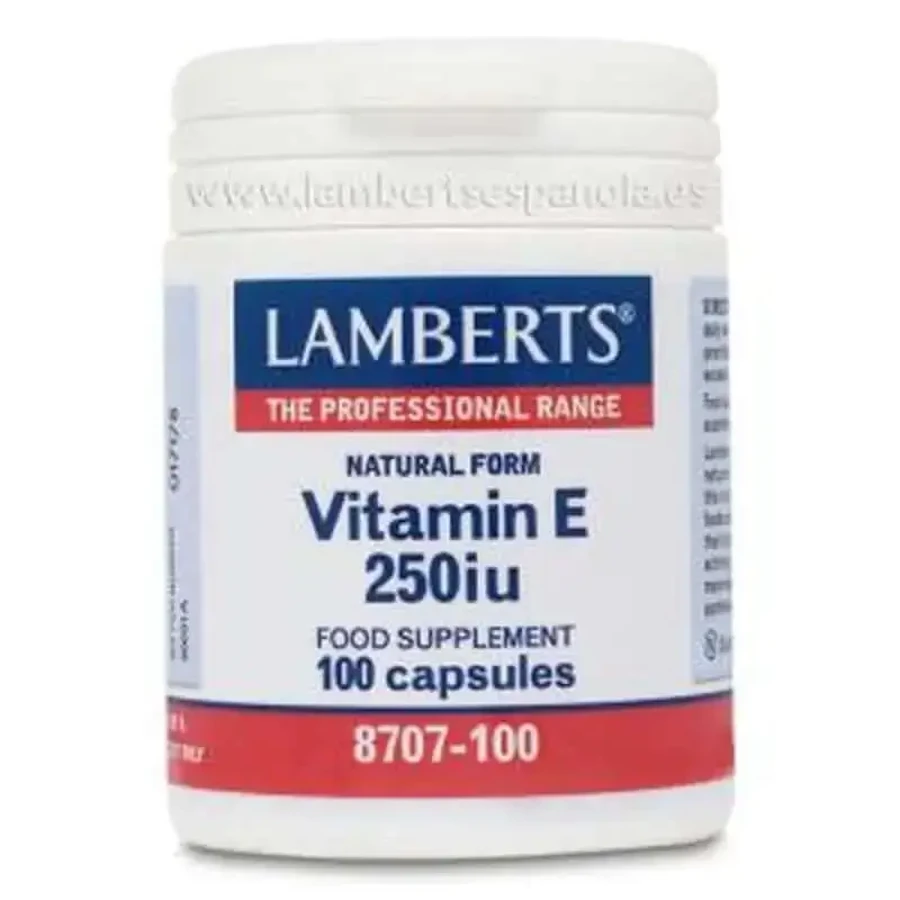 Lamberts Natural Vitamin E 250 IU 100 Capsules: цены и характеристики