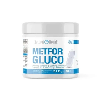 Natural Health Metforgluco, 90 капсул