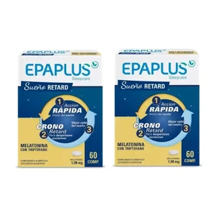Epaplus Sleepcare Melatonin Retard with Tryptophan Packet 2 x 60 tablets