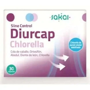 Sakai Sline Control Diurcap Diurcap Diurcap Хлорела 30 капсул