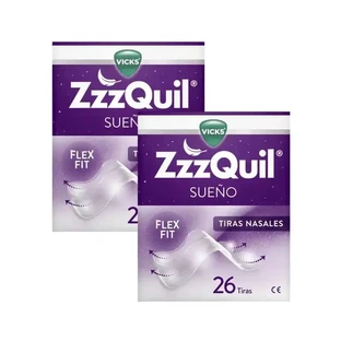 Назальные полоски Zzzquil Sleep, дышите и спите лучше, 2X26 полосок