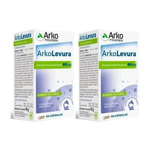 Аркофарма Арколевура Saccharomyces Boulardii, 2X50 капсул