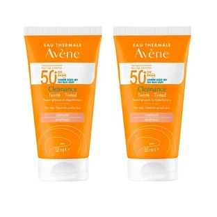 Avene Cleanance SPF 50+ тонированный щит для лица 2х50 мл