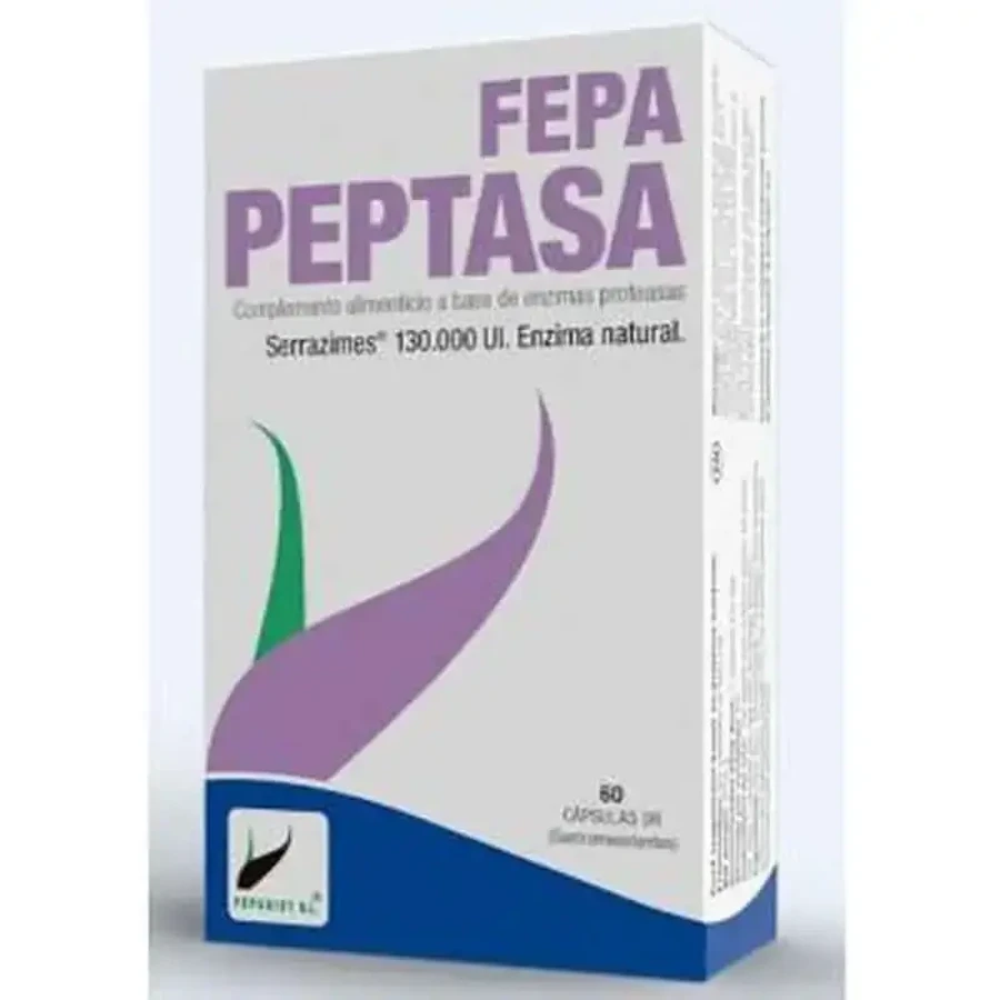 Фепадієт Фепа-пептаза 130.000Ui 60 капсул: ціни та характеристики
