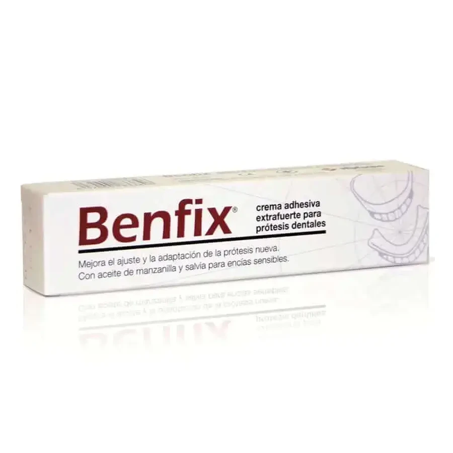 Benfix Адгезивный крем для зубных протезов 50 гр: цены и характеристики
