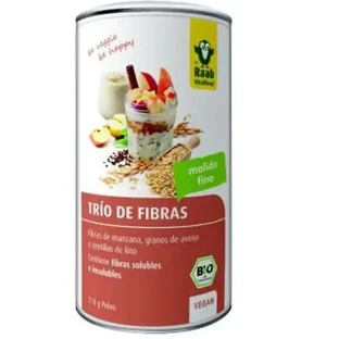 Raab Vitalfood Trio Fibre Apple+Oats+Flax 210Gr Bio Vegan