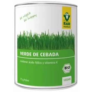 Raab Vitalfood Зелений ячмінний порошок 75 г органічний веганський