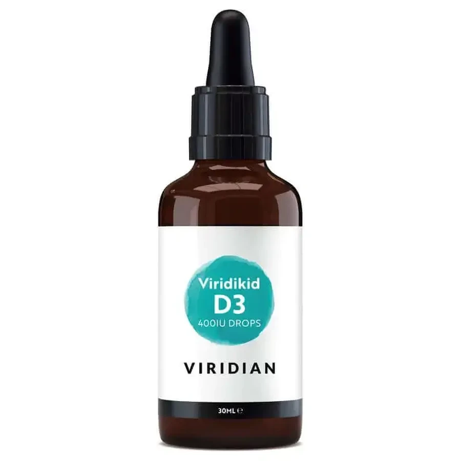 Viridian Virikid Vit D3 400Iu Vegan 30мл.: ціни та характеристики