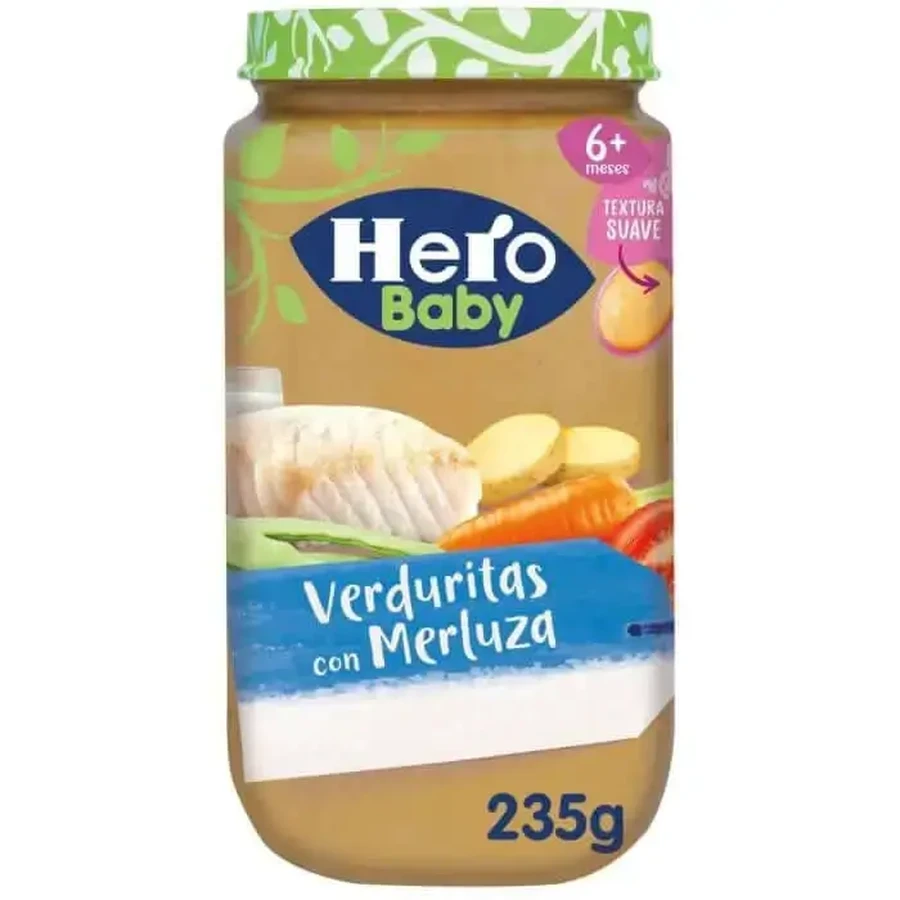 Hero Baby Vegetable jar с хеком, 235 гр.: цены и характеристики
