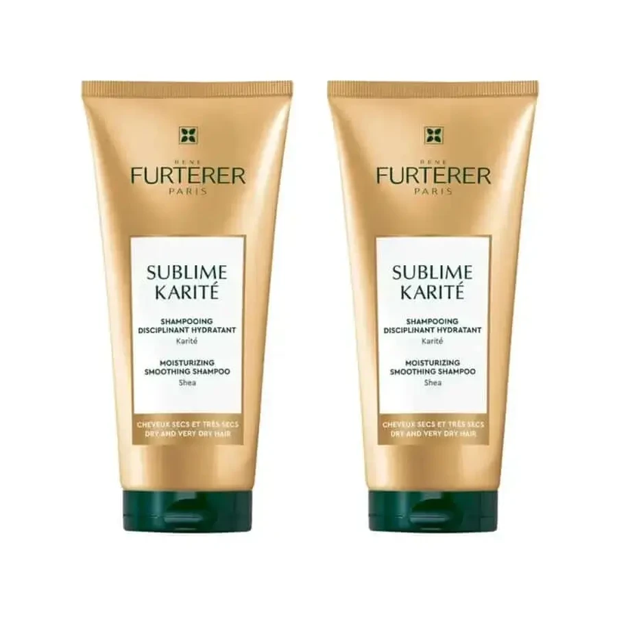 Rene Furterer Sublime Moisturising Shea Butter Moisturising Disc Shampoo, 2X200 Ml: цены и характеристики