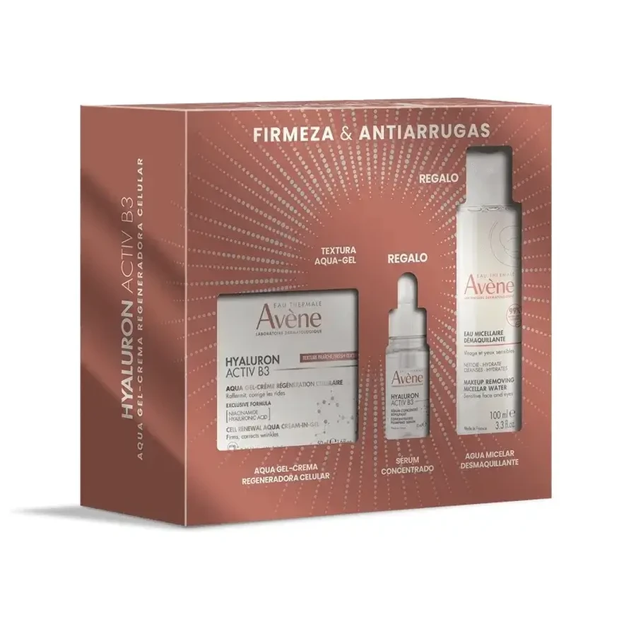 Avene Pack Acg Hyaluron Гіалуронова кислота Гіалуронова кислота 50 мл + міцелярна вода 100 мл + сироватка 10 мл: ціни та характеристики