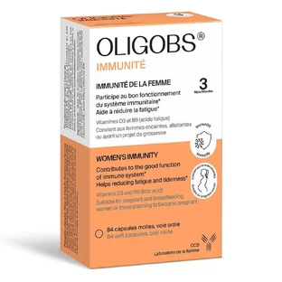Ccd Oligobs Женский иммунитет Витамины D3+B9 84 капсулы