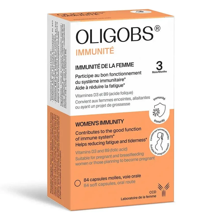 Ccd Oligobs Женский иммунитет Витамины D3+B9 84 капсулы: цены и характеристики