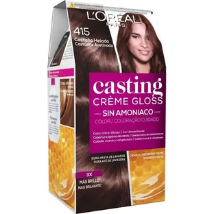 L'Oréal Paris Casting Creme Gloss Colour Bath Colour 415 Icy Brown