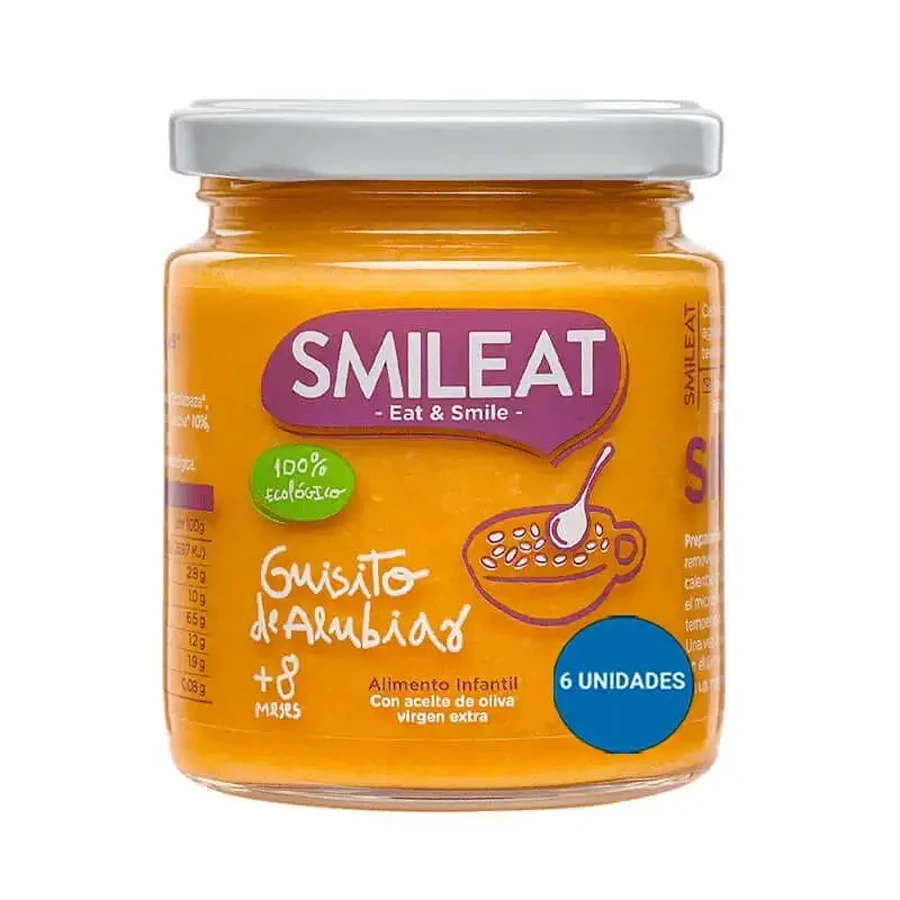Smileat Маленька баночка для фабади, 6х230 гр: ціни та характеристики