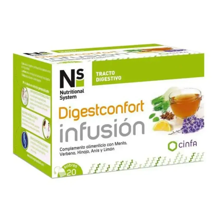 Cinfa Digestconfort Infusion 20 пакетиков: цены и характеристики