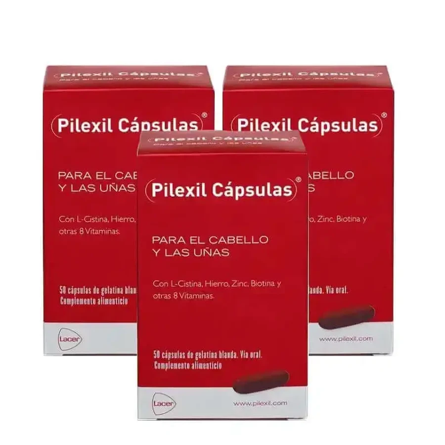 Капсулы Pilexil, упаковка 3 x 50 капсул.: цены и характеристики