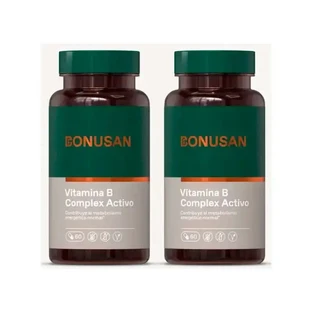Комплекс Bonusan Vitamin B Activ, 2X60 капсул