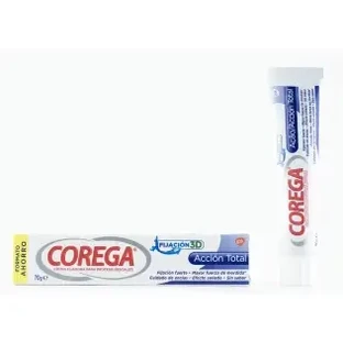 Corega Total Action Protective Adhesive Fixative Cream, 70 г