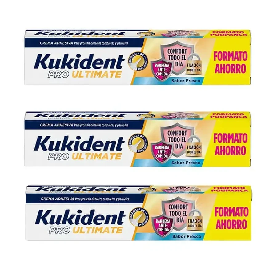 Kukident Triple Pro Ultimate Fresh Flavour, 3 X 57 Gr: цены и характеристики