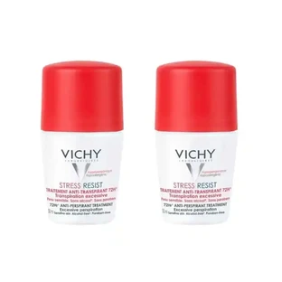 Vichy Deodorant Дезодорант Stress Resist Intensive Antiperspirant Treatment 72H Roll-On, 2X50 Ml